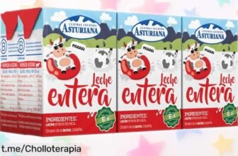 Disfruta de la cremosa leche entera Central Lechera Asturiana en pack de 6 briks ahora a un precio tirado, ¡decídete y llena tu día de sabor!