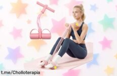 Dispositivo de resistencia Aribliseza: Entrena brazos, piernas y abdomen desde casa con este super chollo que hace fácil ponerse en forma sin romperse la cabeza.