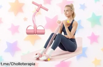 Dispositivo de resistencia Aribliseza: Entrena brazos, piernas y abdomen desde casa con este super chollo que hace fácil ponerse en forma sin romperse la cabeza.