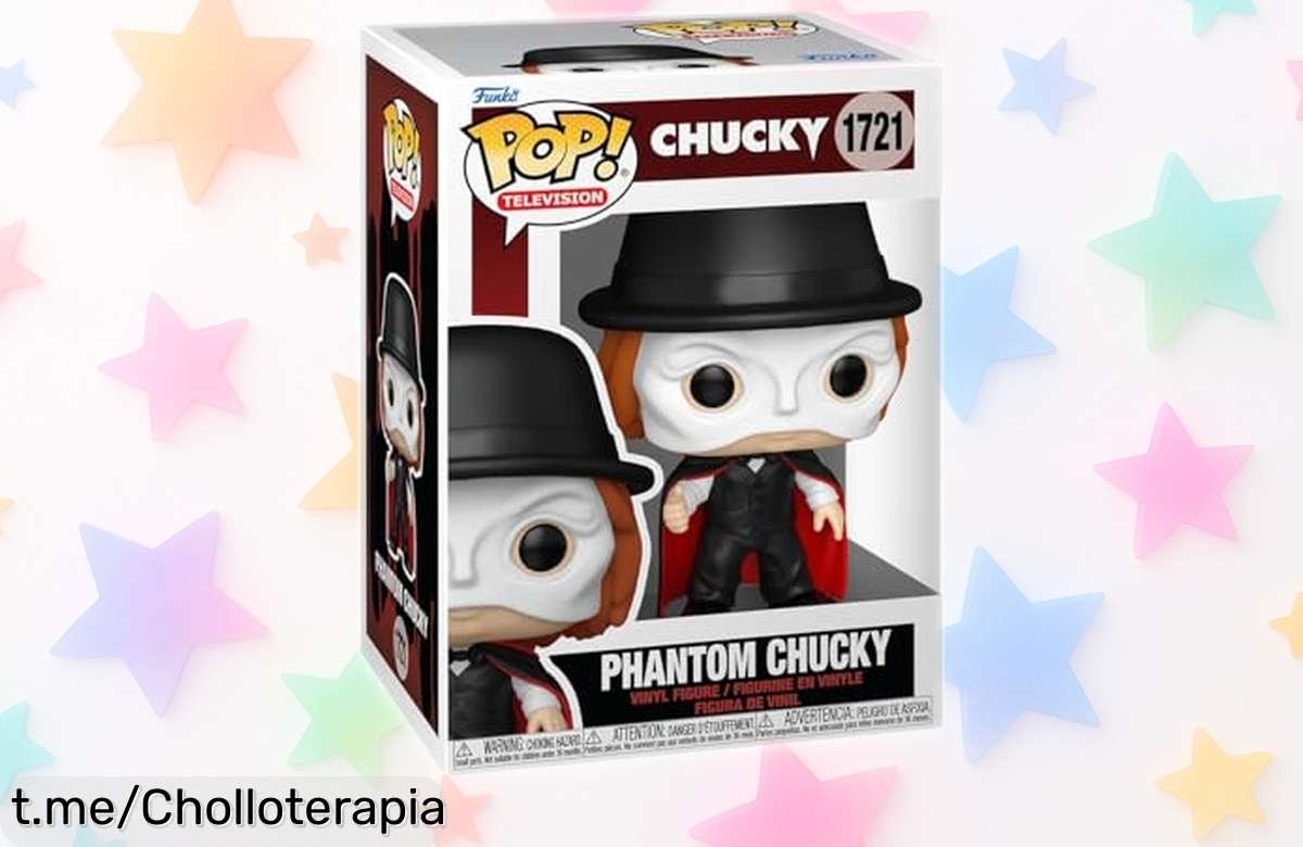 Divertido Funko Pop Chucky Phantom, un ofertón perfecto para fans y coleccionistas que no pueden dejar pasar ¡Consigue el tuyo antes de que se agoten!