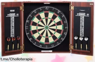 Diviértete a lo grande con este increíble juego de dardos VEVOR, ¡precio bajado y listo para la acción! No te pierdas esta oportunidad de jugar sin perder ni un tiro.