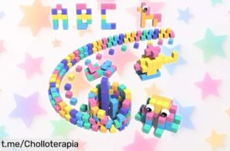 Diviértete creando con los bloques magnéticos Goody King: ¡56 piezas de pura imaginación a un precio increíble que tus peques no querrán dejar de usar!