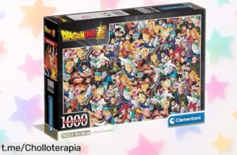 Diviértete y mejora la concentración con este Puzzle Dragon Ball de 1000 piezas a un precio que es un regalo. ¡No dejes pasar esta oferta especial para disfrutar juntos!