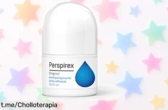 Efectivo desodorante antitranspirante Perspirex Original que elimina las manchas de sudor hasta 5 días con un descuentazo que no se ve todos los días. ¡Consíguelo ya!