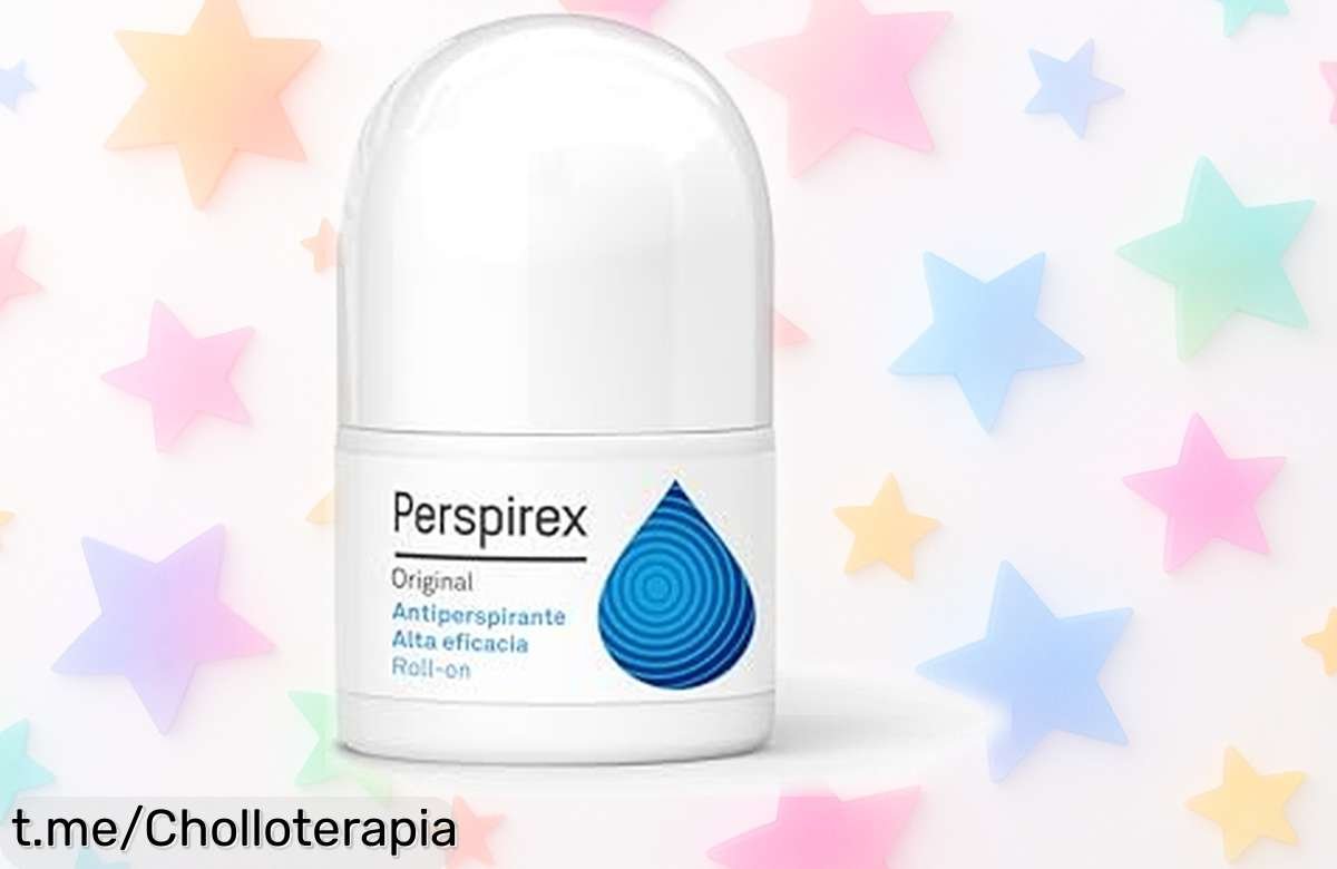 Efectivo desodorante antitranspirante Perspirex Original que elimina las manchas de sudor hasta 5 días con un descuentazo que no se ve todos los días. ¡Consíguelo ya!