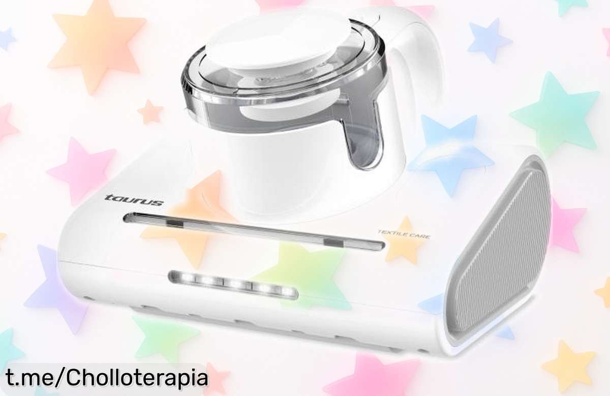 El eliminador de bacterias Taurus Textile Care: ¡un ofertón con succión brutal que deja tus colchones impecables! Aprovéchalo antes de quedarte sin el tuyo.