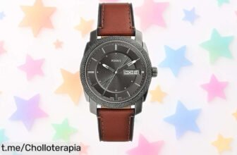 Elegante reloj Fossil Machine para hombre: diseño resistente y precio rebajado que no podrás dejar pasar, ¡lleva tu estilo al siguiente nivel sin complicaciones!
