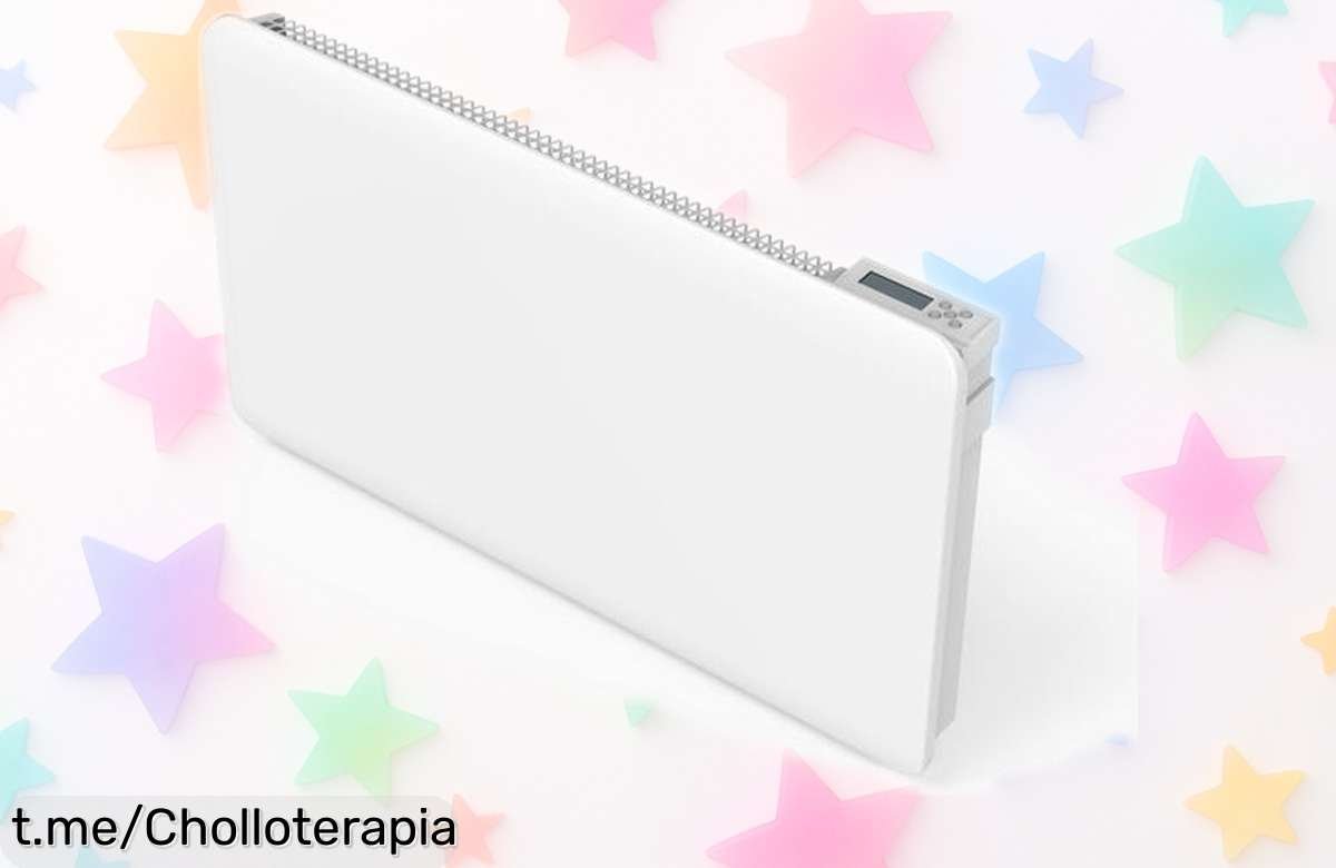 Emisor térmico cerámico Ceramic de 1500 W con precio de escándalo: calienta rápido y ahorra en tu factura, ¡no te quedes helado esta temporada!