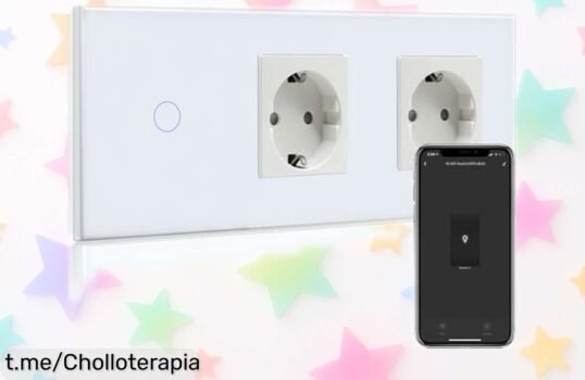 Enchufe doble inteligente BSEED con control por móvil y voz: ¡aprovecha este ofertón de última hora para iluminar tu hogar a lo grande!