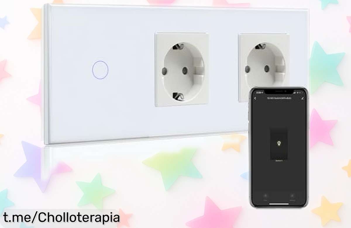 Enchufe doble inteligente BSEED con control por móvil y voz: ¡aprovecha este ofertón de última hora para iluminar tu hogar a lo grande!