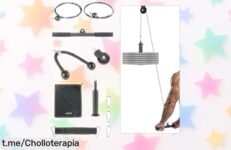 Entrena tus brazos y espalda con el juego de poleas VEVOR, ¡equipamiento práctico a un precio de ganga que no te puedes perder!