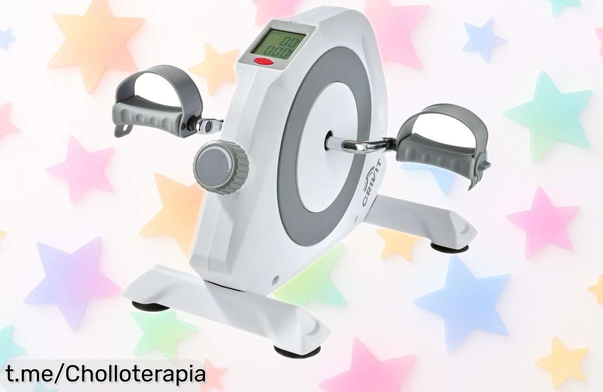 Entrenador para brazos y piernas Crivit con precio regalado: ¡ejercítate cómodamente mientras disfrutas tu serie favorita! ¡No te lo pierdas, empieza a moverte ya!
