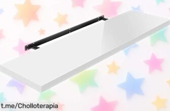 Estante de pared flotante WOLTU RG9483ws: haz tu espacio único y organizado, aguanta hasta 15 kg. ¡Aprovecha este ofertón y dale un toque especial a tu hogar ya!