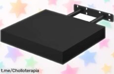 Estantería flotante WOLTU RG9365sz para pared, un ofertón que te transforma el espacio y aguanta lo que sea. Aprovecha la rebaja antes de quedarte sin ella.