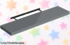 Estantería flotante WOLTU para pared, el chollazo que necesitabas para organizar tu habitación y dar vida a tus paredes sin complicarte. ¡No te quedes sin la tuya!