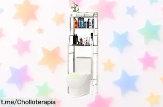 Estantería para baño MAGIC SELECT que aprovecha el espacio, superresistente y ajustable a cualquier suelo. ¡Precio loco para poner orden en tu hogar ya!