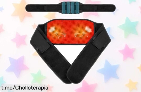 Faja lumbar AOOWU con turmalina que alivia tu dolor y mejora la circulación, ¡ofertón en precio! No dejes escapar esta oportunidad única de sentirte mejor ya mismo.
