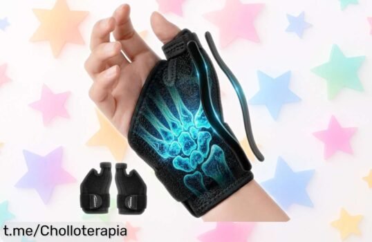 Férulas de pulgar AYBUY para ambas manos, con soporte genial que permite mover los dedos; llévate 2 unidades en un ofertón que cuida tus pulgares y no lo dudes más.