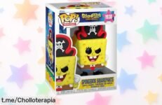 Figura de Bob Esponja Funko Pop! para la vitrina, precio rebajado y encantadora; añade alegría a tu colección ¡No dejes pasar este chollo que todos quieren tener ya!