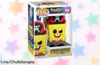 Figura de Bob Esponja Funko Pop! para la vitrina, precio rebajado y encantadora; añade alegría a tu colección ¡No dejes pasar este chollo que todos quieren tener ya!