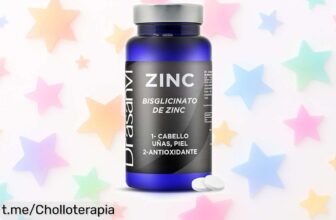 Fortalece tus defensas y despierta tu energía con Bisglicinato de Zinc Drasanvi, ¡ahora a un precio regalado que te hará sentir increíble cada día!