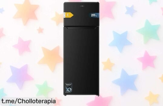 Frigorífico Cecotec Bolero CoolMarket de 2 puertas con luz LED y balancín XL a un precio irreal que te hará desear tenerlo ya en tu cocina. ¡No dejes pasar esta oportunidad!