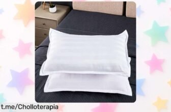 Fundas de almohada de satén algodón estilo hotel: ¡renueva tu cama con esta ganga que no podrás dejar pasar!