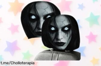 Fundas para reposacabezas de coche con diseño horror, el detalle original que estaba caro y ahora está a precio regalado, ¡no dejes pasar esta oferta única!