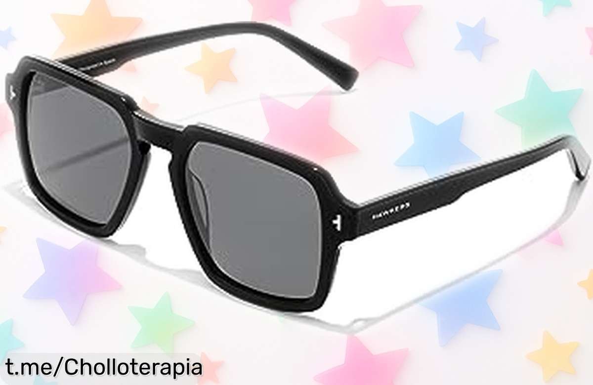 Gafas de sol retro Hawkers Lash: dale rollazo a tu estilo con 100% UV y lentes polarizadas, aprovecha este super chollo antes de que se acaben y disfruta el sol al máximo.