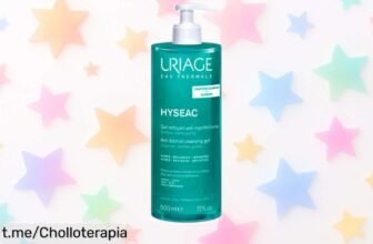 Gel limpiador Uriage Hyseac para pieles mixtas y grasas a un precio de ganga que no podrás resistir, ¡consigue la frescura que tu rostro se merece ya!