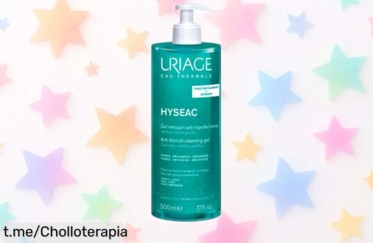 Gel limpiador Uriage Hyseac para pieles mixtas y grasas a un precio de ganga que no podrás resistir, ¡consigue la frescura que tu rostro se merece ya!