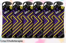 Gélido pack de 6 geles energéticos con cafeína y electrolitos a precio loco, disfruta de energía máxima para correr o pedalear sin parar. ¡No te lo pierdas!