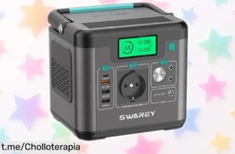 Generador portátil SWAREY S160 Max a un precio que está regalado: carga 8 dispositivos rápido y en cualquier lugar, ¡no dejes pasar este chollazo!