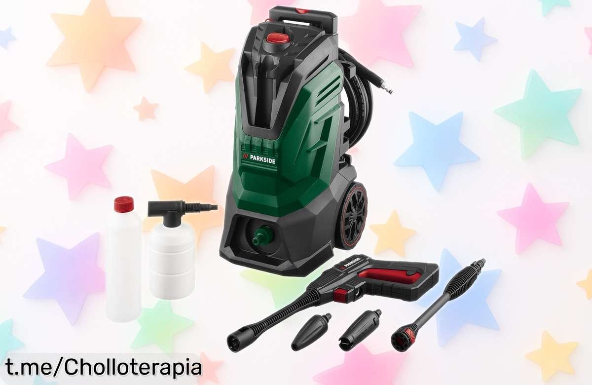 Hidrolimpiadora potente de 1800 W PARKSIDE a un precio loco: ¡deja tus patios y coches relucientes sin esfuerzo! No esperes más, llévatela ya y dale la limpieza que mereces.