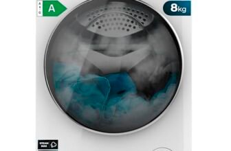 Impactante lavadora secadora Cecotec Bolero Wash&Dry 8.5kg con motor inverter y vapor; ¡rebajado a un precio loco! Ahorra tiempo y despreocúpate de manchas, adquiere ya tu chollazo antes que vuelen.