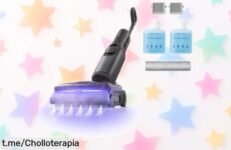 Impecable aspiradora y fregadora a vapor Roborock F25 Steam Set con succión brutal y vapor hirviendo, ¡una oferta única que hará brillar tu hogar sin esfuerzo!
