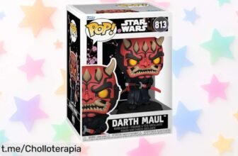Imperdible figura Funko Pop! Darth Maul de Star Wars: añadirás el toque único a tu colección con este ofertón que no querrás perderte.