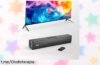 Impresionante barra de sonido VEVOR de 80 W con Bluetooth, HDMI y USB; ¡chollazo para crear tu cine en casa sin espacio y disfrutar cada momento al máximo!