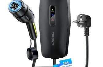 Impresionante cable de carga portátil para coche eléctrico VDLPOWERVP, oferta imperdible que te hará cargar donde quieras y cuando quieras, no te quedes sin el tuyo.