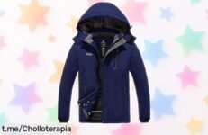 Impresionante chaqueta impermeable Wantdo para hombre; el ofertón que te protege del frío, viento y nieve. ¡No dejes pasar este chollo antilluvia!