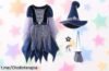 Impresionante disfraz de bruja para niña con gorro incluido a un precio que te hará sonreír, ¡aprovecha esta oportunidad antes de que se acabe!