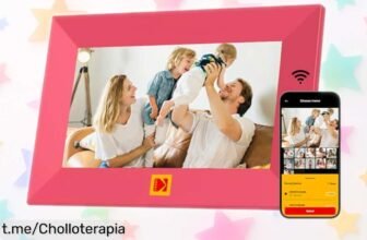 Impresionante marco digital Kodak de 7 pulgadas: revive tus recuerdos en HD y comparte fotos al instante, ¡ahora a un precio de ganga que no puedes dejar pasar!