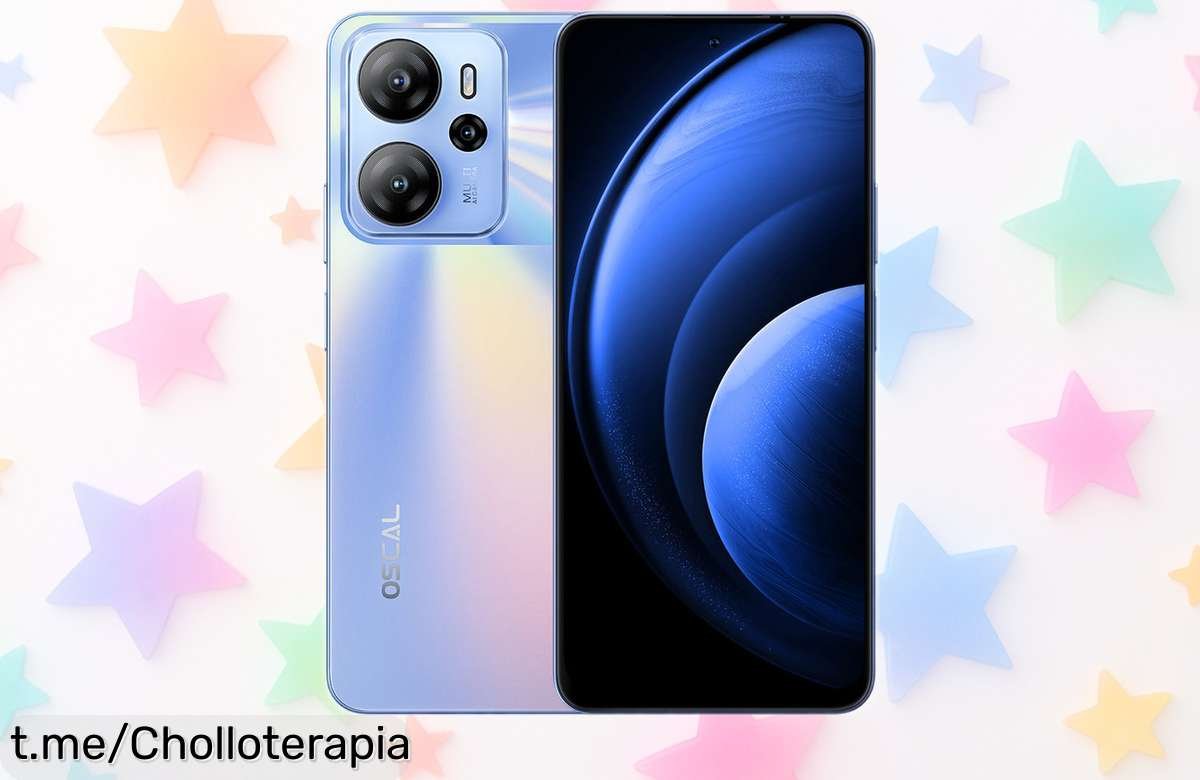 Impresionante móvil OSCAL TIGER 13 con cámara de 50MP y pantalla a 90Hz, ¡ahora rebajado a un precio de escándalo que no querrás dejar pasar!