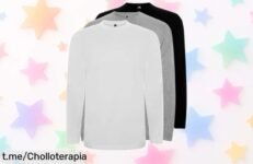 Impresionante pack de 3 camisetas Roly para hombre a precio locaso, calidad y estilo que siempre triunfan ¡Consigue el tuyo antes de que volar!