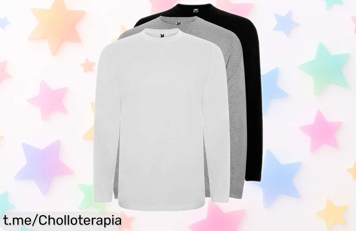 Impresionante pack de 3 camisetas Roly para hombre a precio locaso, calidad y estilo que siempre triunfan ¡Consigue el tuyo antes de que volar!