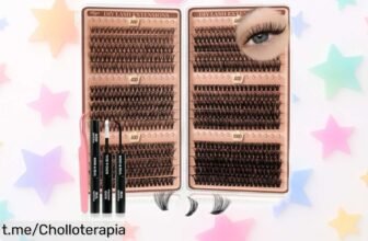 Impresionante pack de pestañas postizas Higu Clace con 6 estilos y cola ultra duradera, ¡oferta única que hará volar tu mirada por un precio ridículo!