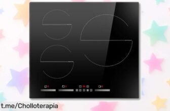 Impresionante placa de inducción con 3 fuegos y función Boost para cocinar al instante, ¡aprovecha este chollo que hará brillar tu cocina ya mismo!