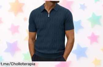 Impresionante polo de manga corta PJ Paul Jones con diseño retro a un precio increíble, ¡no dejes que te lo cuenten y llévatelo ya para ser el rey del estilo!