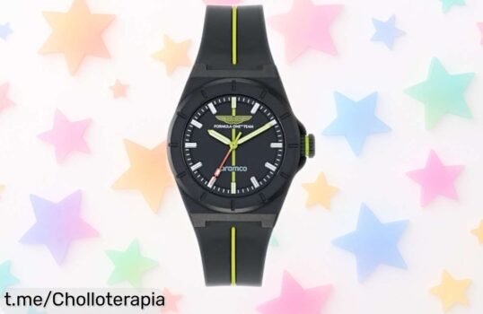 Impresionante reloj Aston Martin Am Formula 1 con diseño F1, esfera luminosa y resistencia hasta 100m a un precio loco que volverás una y otra vez a mirar. ¡No lo dejes escapar!
