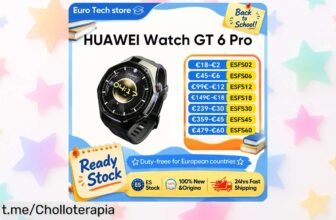 Impresionante reloj Huawei Watch GT 6 Pro con GPS y pantalla AMOLED a precio de risa, ¡no te lo pierdas, tu aventura te está esperando!